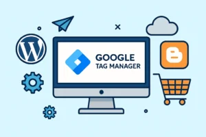 دليل شامل ومحسّن للسيو حول كيفية الاستفادة القصوى من Google Tag Manager لمواقع ووردبريس وبلوجر، بما في ذلك الإعداد، التتبع المتقدم، وتتبع التجارة الإلكترونية.