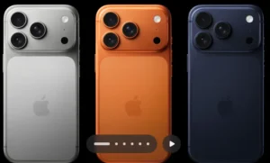 اكتشف iPhone 17 Pro Max، أحدث هاتف رائد من Apple لعام 2025 بتصميم وكاميرا وأداء متطور. قارن المواصفات والأسعار والعروض عالميًا.