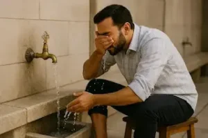 طريقة الوضوء الصحيحة خطوة بخطوة عند أهل السنة والجماعة مع بيان الأركان والسنن والنواقض وترتيب غسل الأعضاء والدعاء بعد الوضوء، بصياغة واضحة وعملية في طريقة الوضوء بالترتيب على مذهب أهل السنة والجماعة.