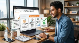 قالب تنظيف بلوجر (Blogger Cleaning Template)