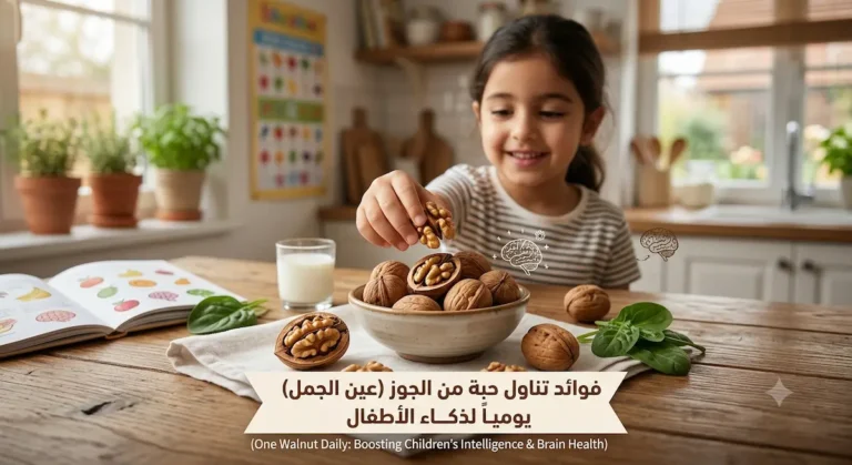 فوائد تناول حبة من الجوز (عين الجمل) يومياً لذكاء الأطفال