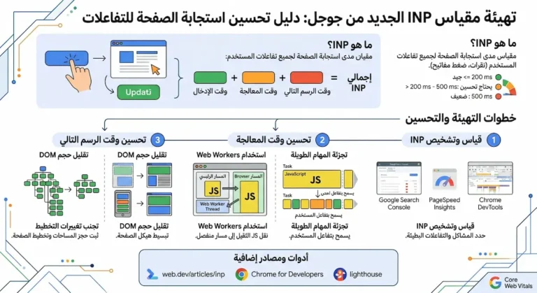 تهيئة مقياس INP الجديد من جوجل