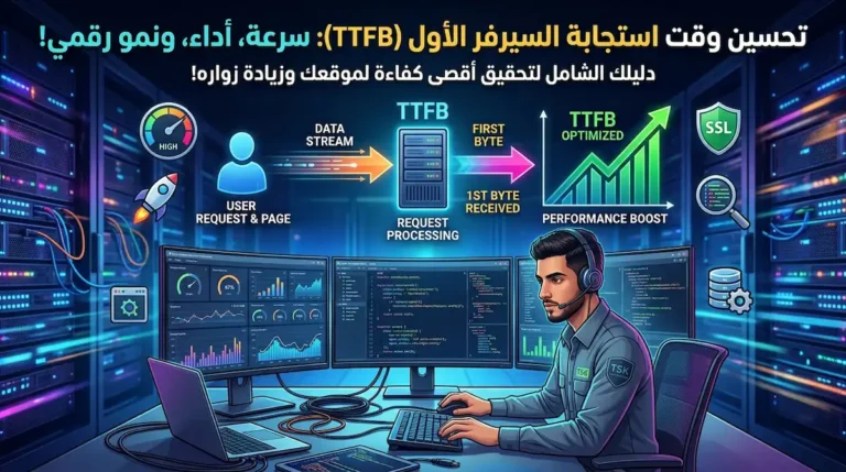 كيفية تحسين وقت استجابة السيرفر الأول TTFB